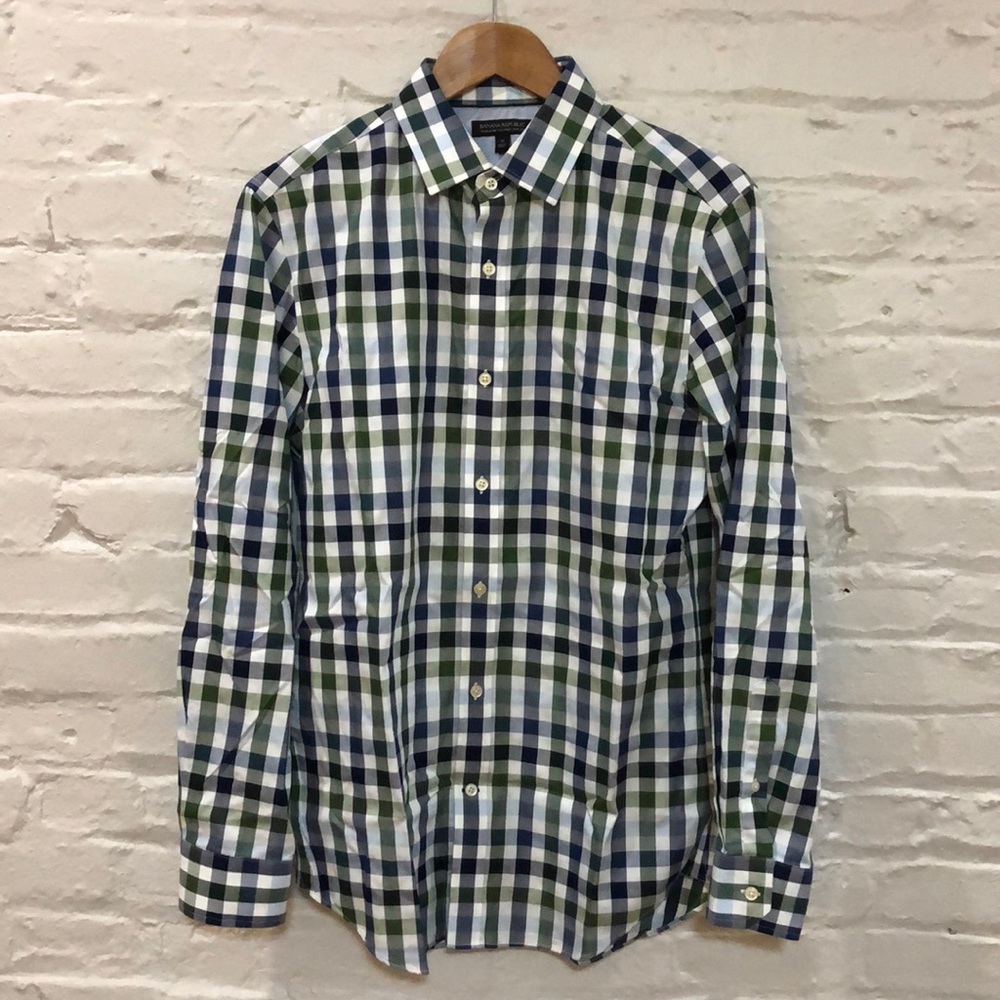 Banana Republic Non-Iron Slim Fit M 15-15 1/2
